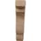 Ekena Millwork 1 3/4"W x 5"D x 7 1/2"H Bedford Wood Bracket, Mahogany BKTW02X05X08BEGM - alternate 2